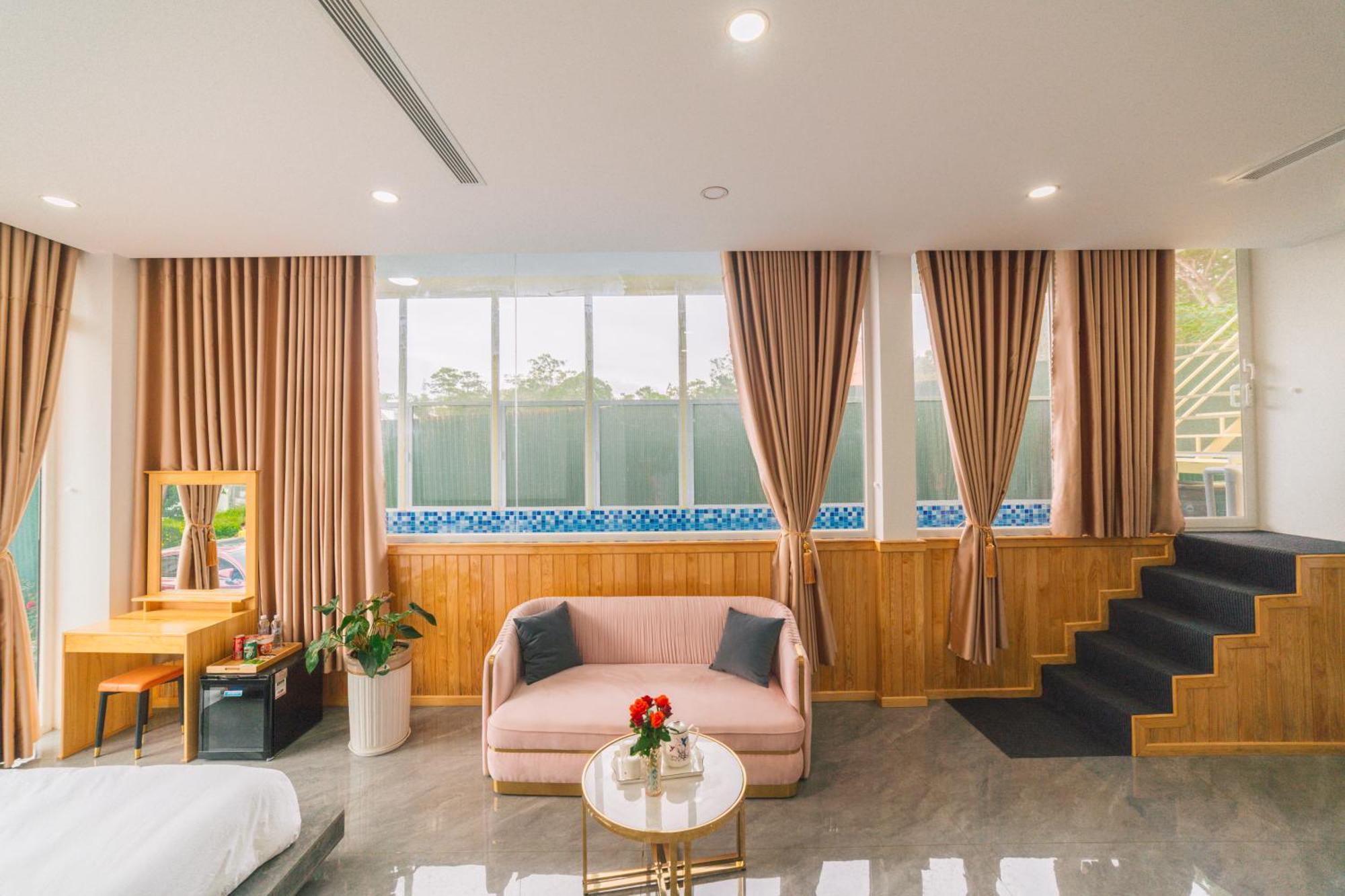 Quy Tai Premium Hotel Da Lat Exterior foto